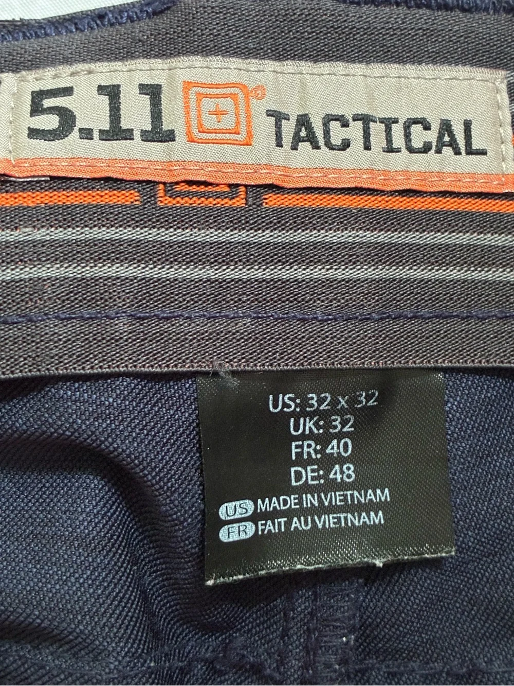 511 Tactical Bravo Performance Pants 74522 Men’s 32x32 Navy Stretch Poly